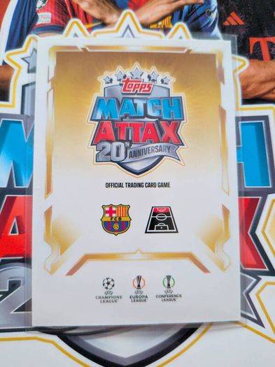 Lionel Messi All-time 100 Club Topps Match Attax 20th Anniversary