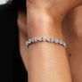 Pandora Sparkling Bow Chain Tennis Bracelet Brand New Image 2