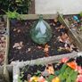 antique bulbous bottle Image 4