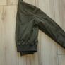 ladies army green crop style lightweight jacket/anorak size small 8 to 10 Image 2
