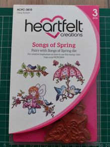 Heartfelt stamps- songs of spring