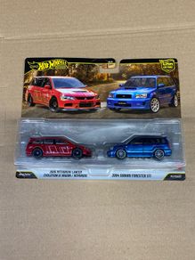 Mitsubishi & Subaru Twin Pack Hot Wheels