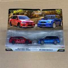 Mitsubishi & Subaru Twin Pack Hot Wheels