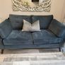 Charcoal two seater sofa Image 3