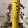 Decorative figurine featuring a duck couple setting on tree brunch. Image 4