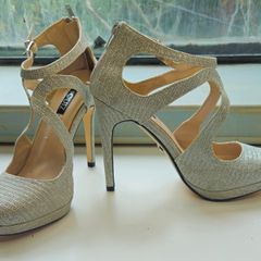 Quiz Strappy Stiletto Platform heels - Size 6 [UK]