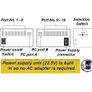 USB Super 16-Port Hub - 2 PCs can be connected to the hub and share the sources Image 4