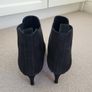 Whistle black suede ankle boots Image 4