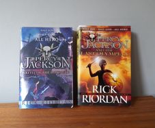 Percy Jackson novels by Rick Riordan