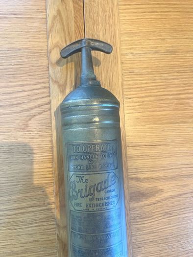 1940s Dublin Japan Works Fire Extinguisher