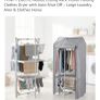 Tarrapu 3-Tier Heated Electric Clothes Airer with Cover & Smart Timer Image 4