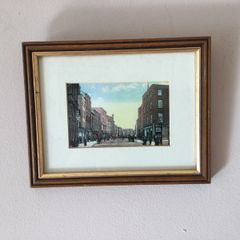 Art - Vintage Coloured Print ( Local Interest)