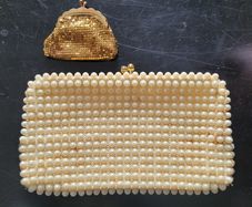 Vintage clutch & coin purse