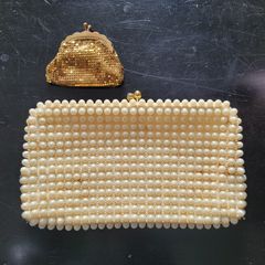 Vintage clutch & coin purse