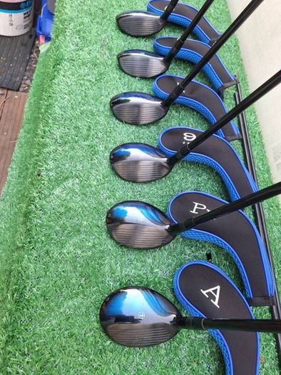 Golf hybrid irons, as new