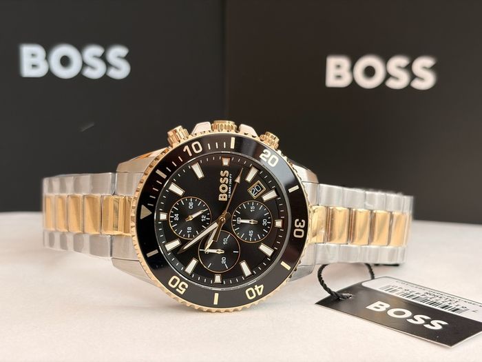 Hugo Boss Mens Gold Steel Case Watch 1513908