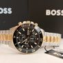 Hugo Boss Mens Gold Steel Case Watch 1513908 Image 2