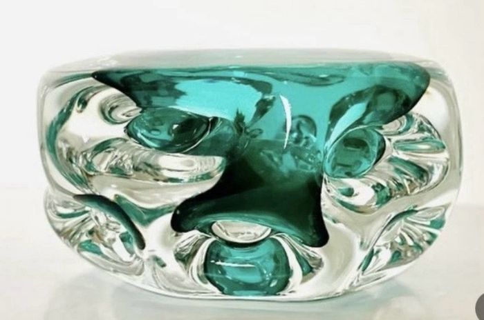 Vintage Liskeard Cornish studio glass Jim Dyer