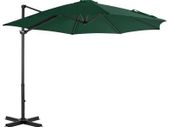 Cantilever Umbrella with Aluminium Pole Green 300 cm