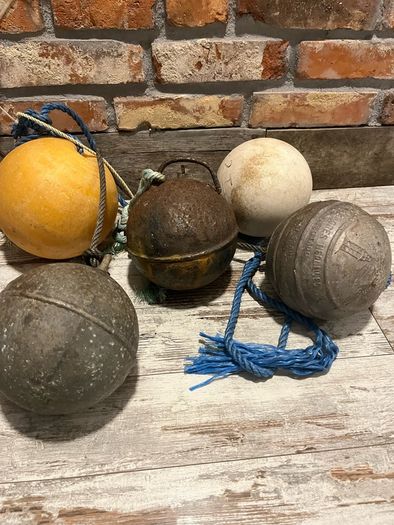 vintage  buoys