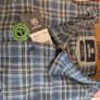 Lerros Men's Blue Check Shirt Image 7