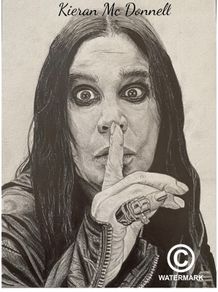 Ozzy Osbourne Drawing/Prints