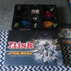 Risk Star Wars Clone Wars Edition Board Game 2005 Opened