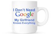 I don't need google Mug