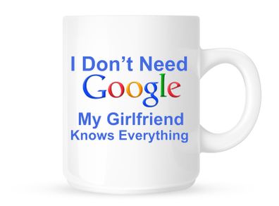 I don't need google Mug