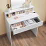 Dressing Table with Mirror without Stool (FREE POSTAGE) Image 4