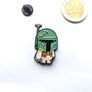 [6-Pack] Star Wars Enamel Pin Bundle | Boba Fett, Darth Vader, Rey & More Image 2