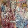Original Painting Irish Abstract Art Cityscape Pink Original Art contemporary Irish art Image 2