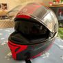 Stunning! Shark Spartan Carbon Helmet Red/Black Size L Image 9