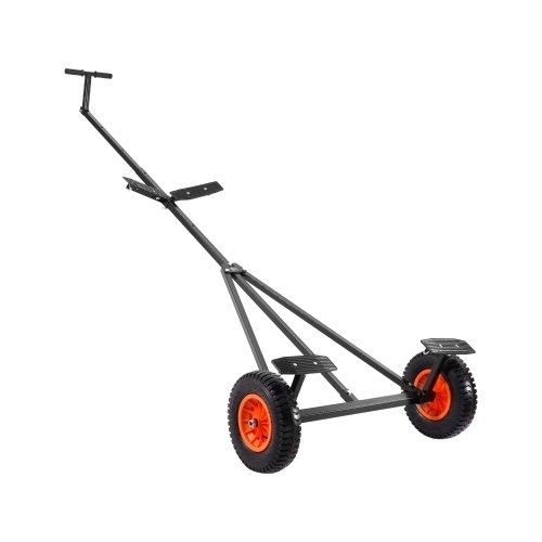 Boat Trailer Dolly, 420lbs Load Capacity, Carbon Steel Trailer Mover with Adjustable Length, 15.7 in Pneumatic Tires and Nonslip Support Bracket