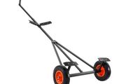 Boat Trailer Dolly, 420lbs Load Capacity, Carbon Steel Trailer Mover with Adjustable Length, 15.7 in Pneumatic Tires and Nonslip Support Bracket