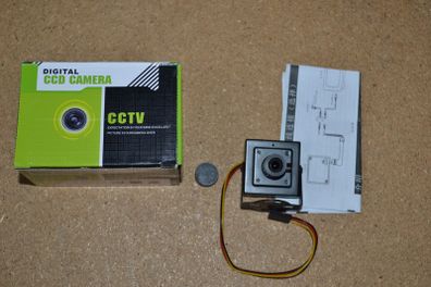 Mini Color Camera 2.8mm, 800TVL, 12VDC