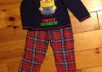 Age 4-5 Christmas Minion Pyjamas
