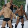 Westlers The Rock, Stone Cold and Big Show Image 3