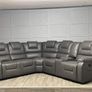 Axel Corner Leather Recliner Sofa Image 5