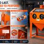 341L Sandblasting Cabinet with Dust Extraction Image 3