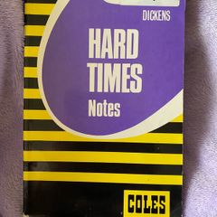 Vintage Coles Notes Charles Dickens Hard Times