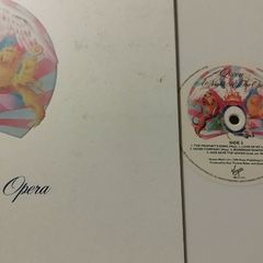 Queen  white vinyl A Night At The Opera embossed sleeve