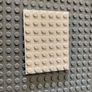 Lego 6x8 Flat White bag of 73 Image 2