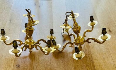 Two matching 5 bulb light fitting. Excellent condition.