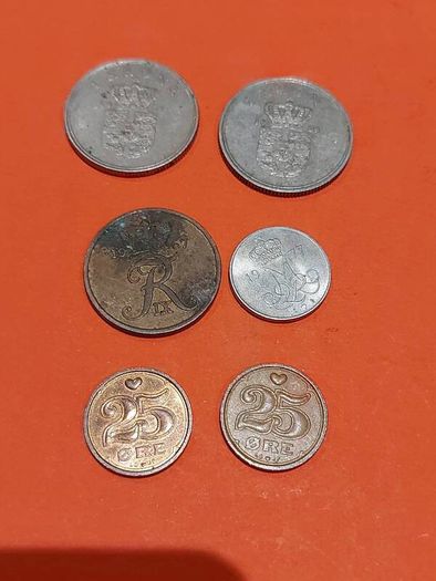Group of Danish Coins