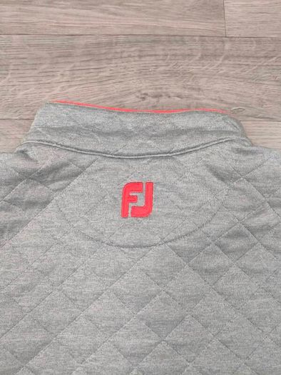 FootJoy FJ Half Zip Quilted Golf Jumper Mens Medium