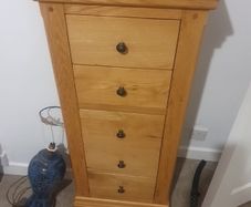 Furniture- bedroom lockers and tall boy