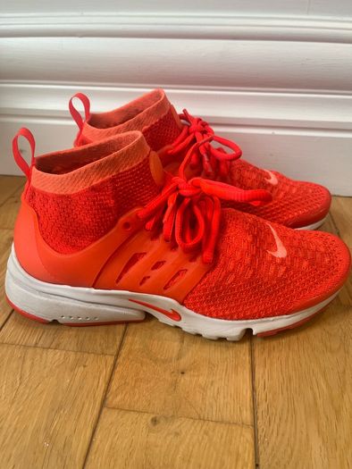 Orange Nike Air Presto Flyknit Ultra