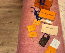 Louis Vuitton iPhone 15 pro phone case
