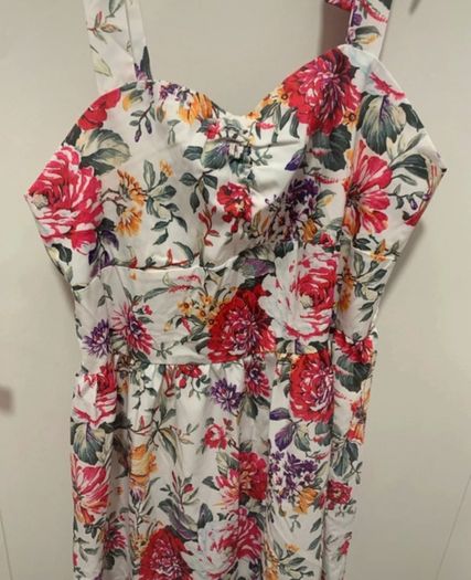 Summer floral dress